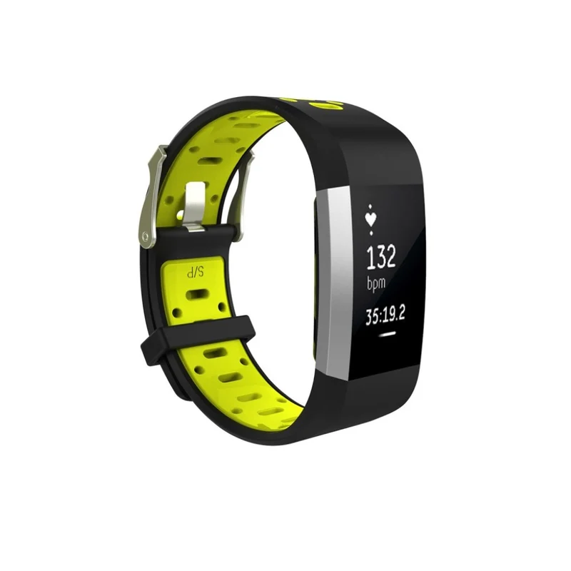 Brillant Fitbit Charge 2 Silikon / TPU armband
