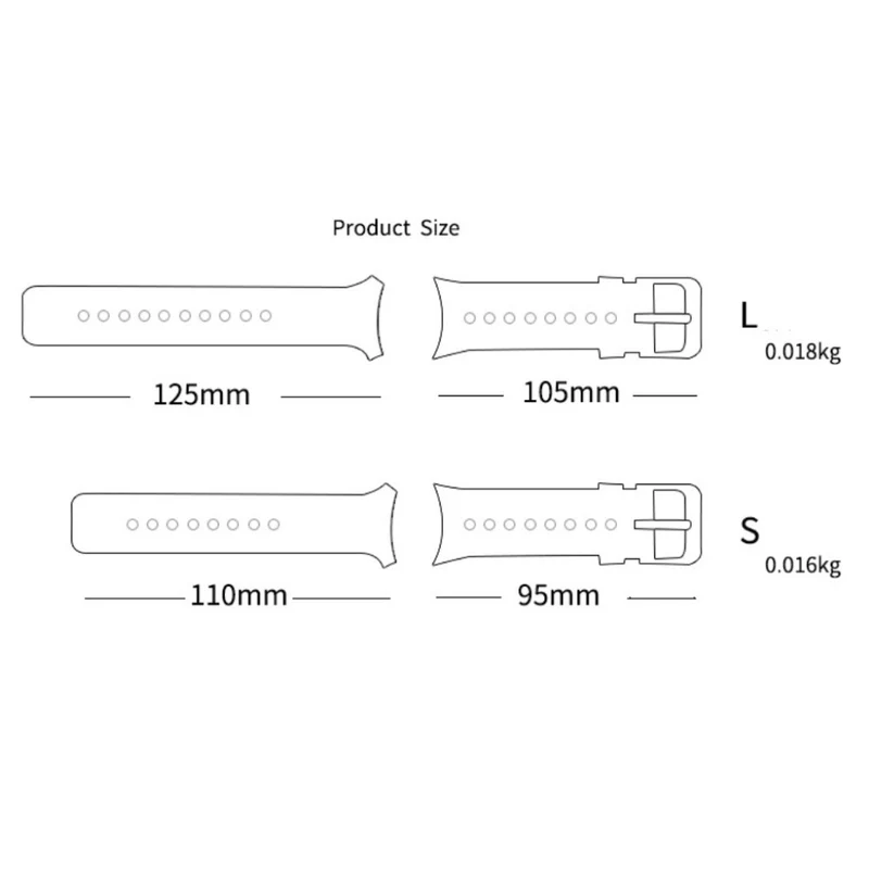 Brillant Fitbit Charge 2 Silikon / TPU armband