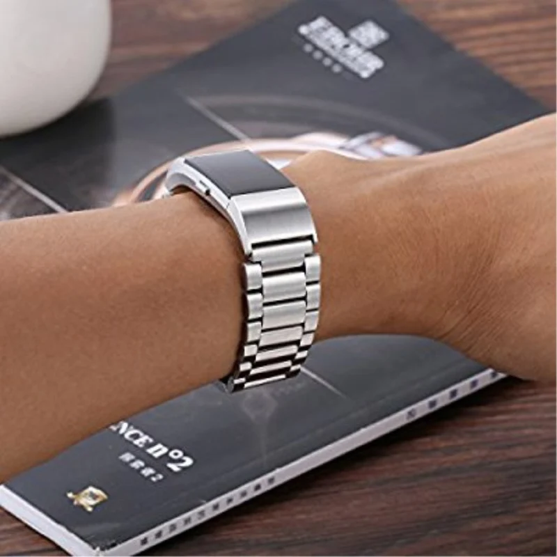Auffallend angenehm Fitbit Charge 2 Metall armband