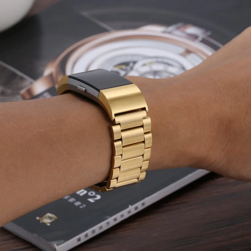 Auffallend angenehm Fitbit Charge 2 Metall armband