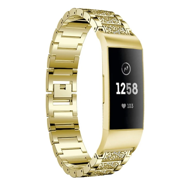 Bemerkenswert robust Fitbit Charge 3 Metall armband