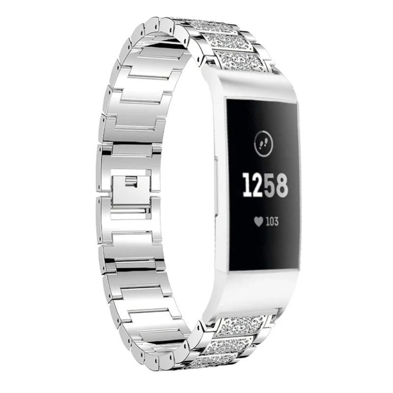 Bemerkenswert robust Fitbit Charge 3 Metall armband