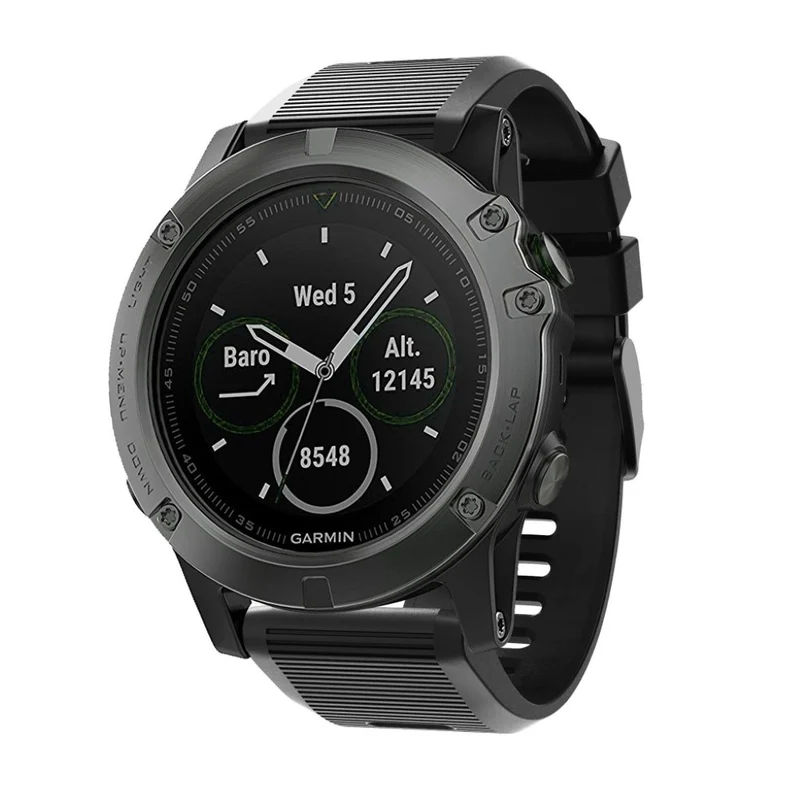 Bequem Garmin Fenix 5X Plus Silikon / TPU armband