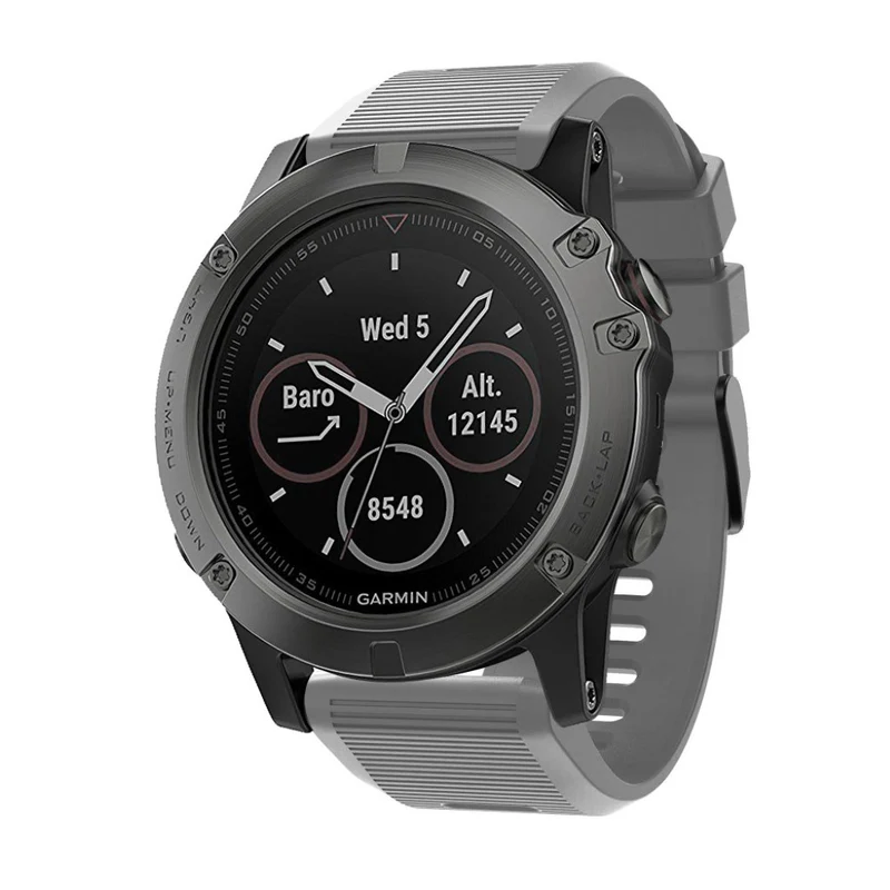 Bequem Garmin Fenix 5X Plus Silikon / TPU armband