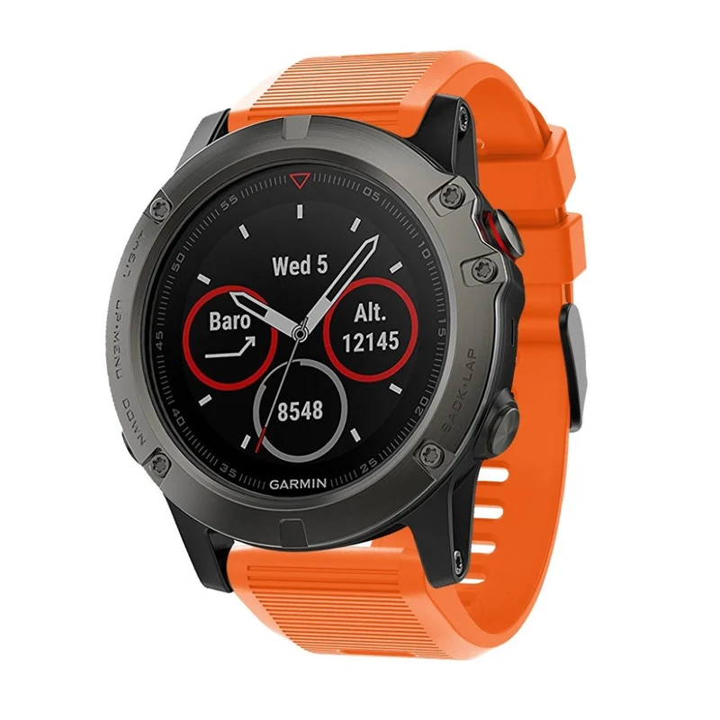 Bequem Garmin Fenix 5X Plus Silikon / TPU armband