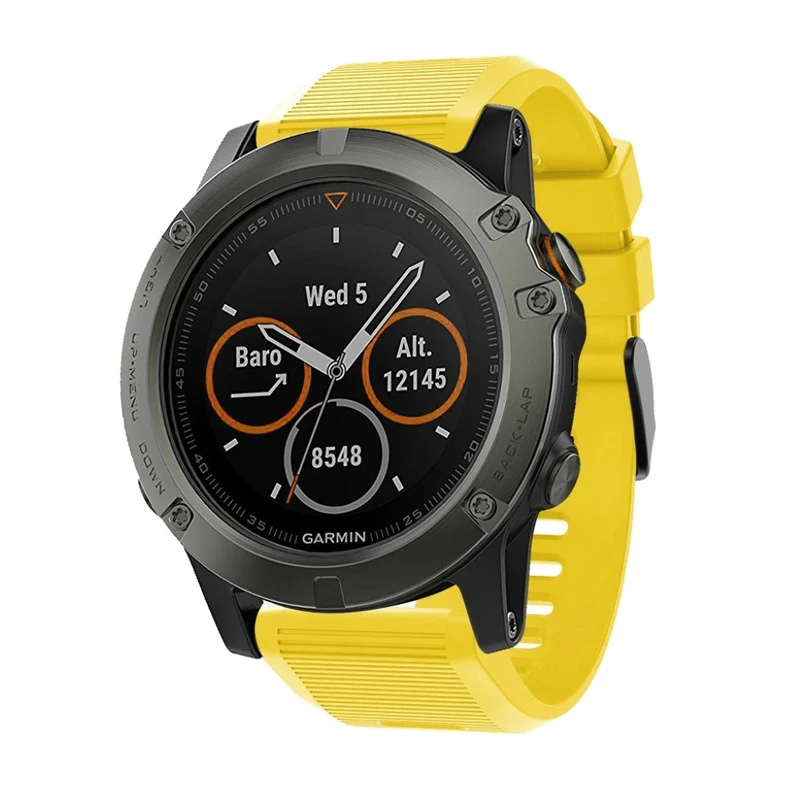 Bequem Garmin Fenix 5X Plus Silikon / TPU armband