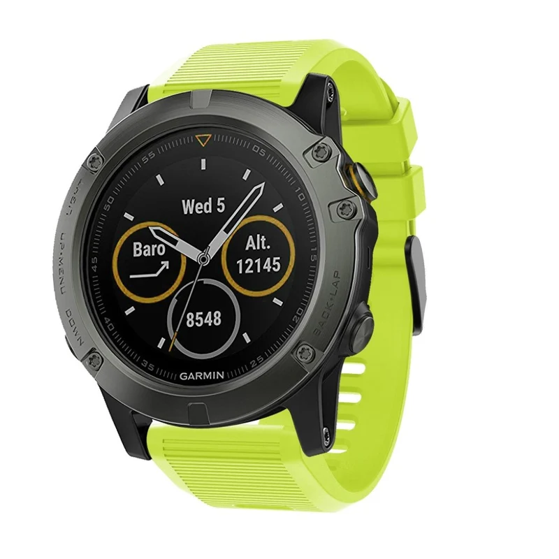 Bequem Garmin Fenix 5X Plus Silikon / TPU armband