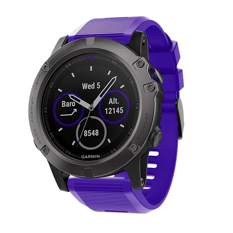 Bequem Garmin Fenix 5X Plus Silikon / TPU armband