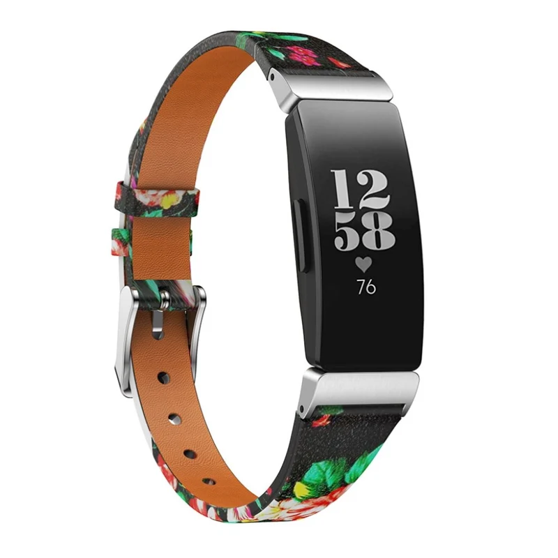 Bemerkenswert reizvoll Fitbit Inspire Echtes Leder armband