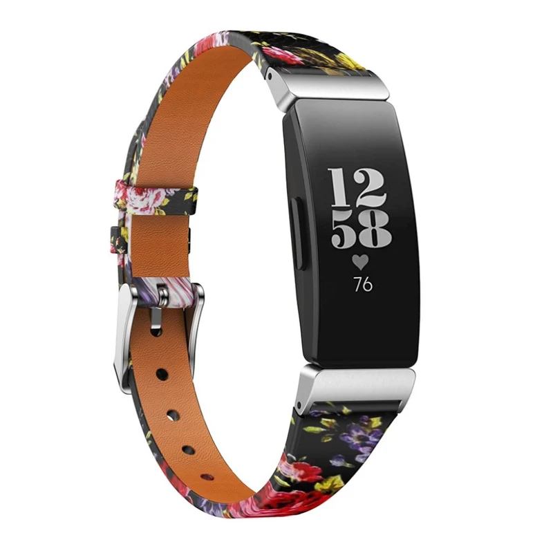 Bemerkenswert reizvoll Fitbit Inspire Echtes Leder armband