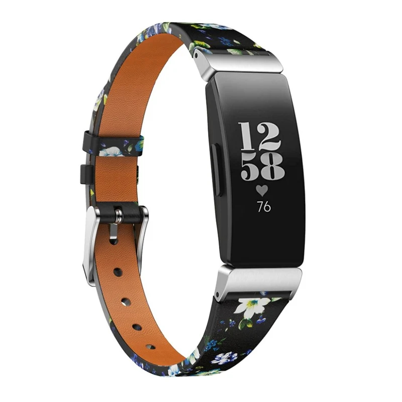 Bemerkenswert reizvoll Fitbit Inspire Echtes Leder armband