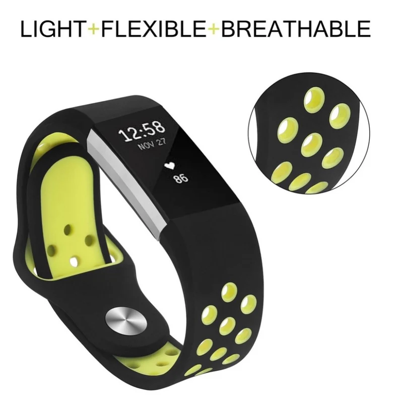 Stilvoll Fitbit Charge 2 Silikon / TPU armband