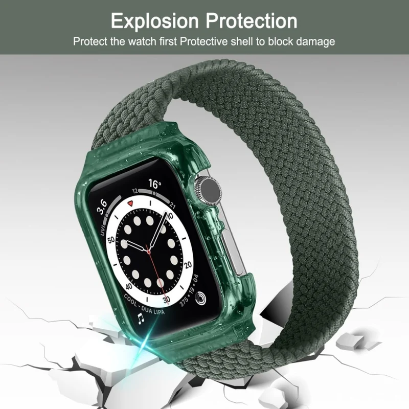 Exquisit Universell Apple Textil / Nylon armband - Größe: S