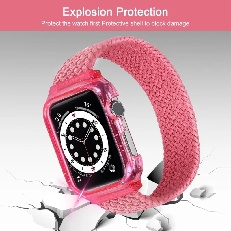 Exquisit Universell Apple Textil / Nylon armband - Größe: S