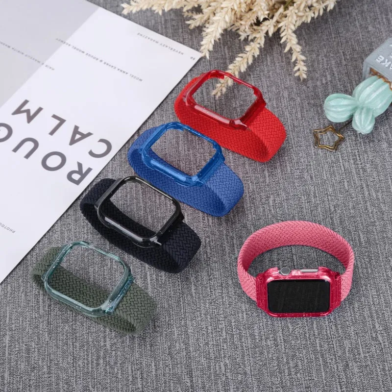 Exquisit Universell Apple Textil / Nylon armband - Größe: S