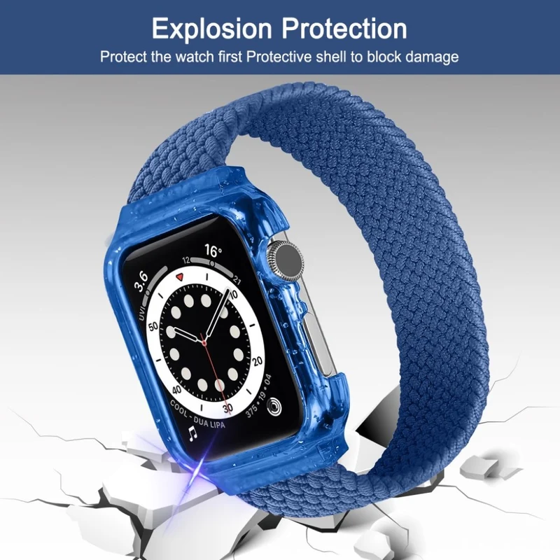 Exquisit Universell Apple Textil / Nylon armband - Größe: S