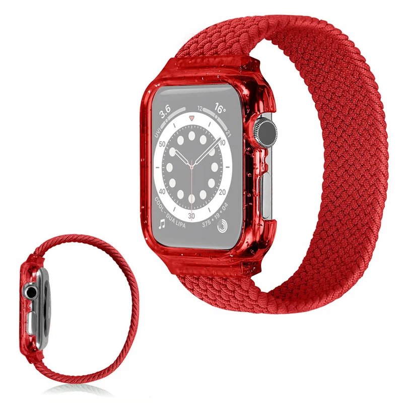 Exquisit Universell Apple Textil / Nylon armband - Größe: S