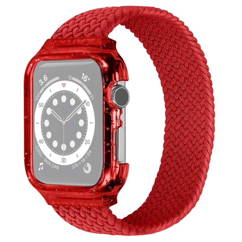 Exquisit Universell Apple Textil / Nylon armband - Größe: S