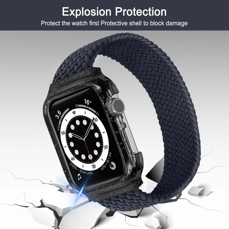 Exquisit Universell Apple Textil / Nylon armband - Größe: S