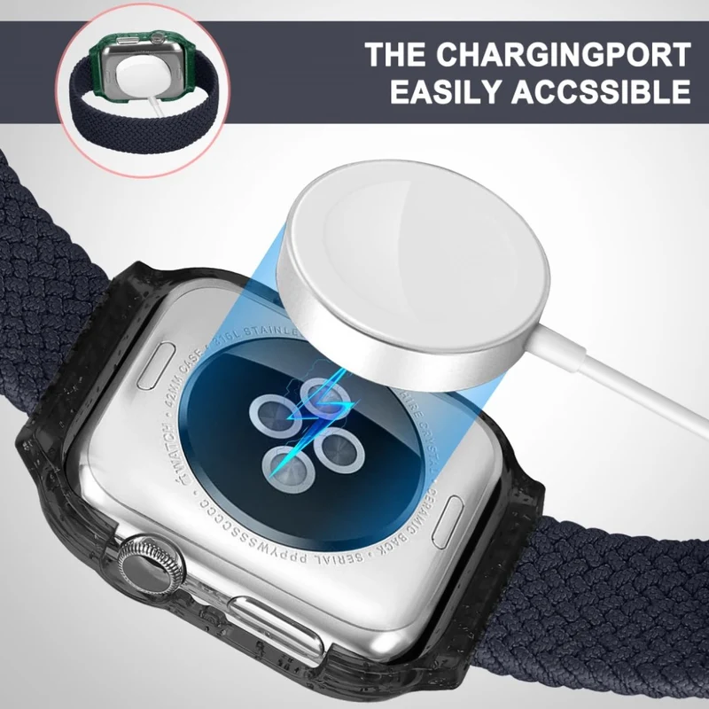 Exquisit Universell Apple Textil / Nylon armband - Größe: S