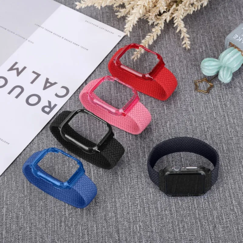 Exquisit Universell Apple Textil / Nylon armband - Größe: S