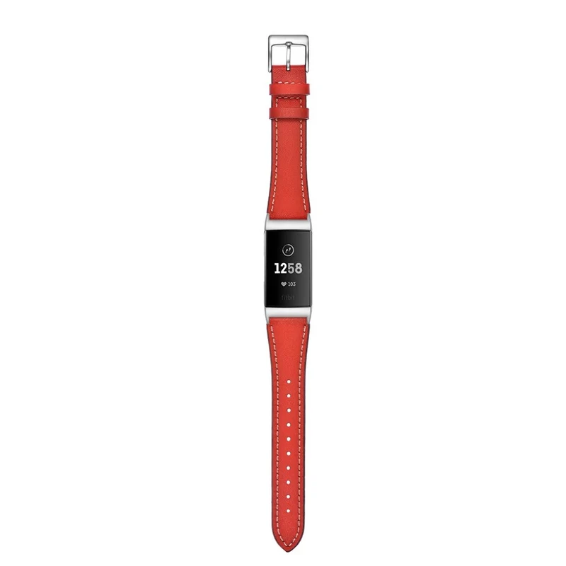 Sehr cool Fitbit Charge 3 Echtes Leder armband