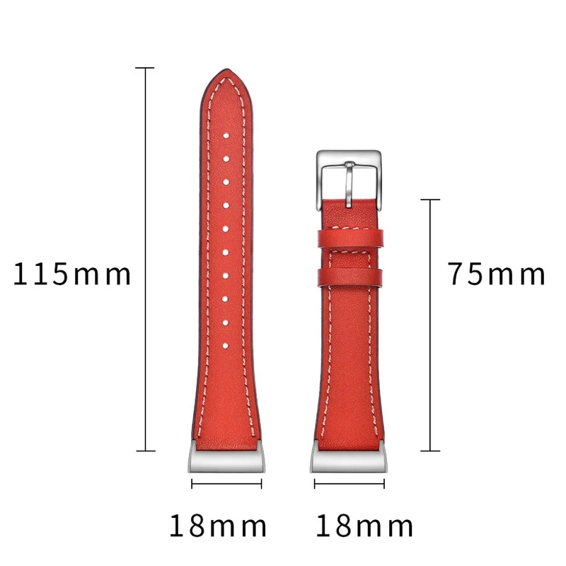 Sehr cool Fitbit Charge 3 Echtes Leder armband