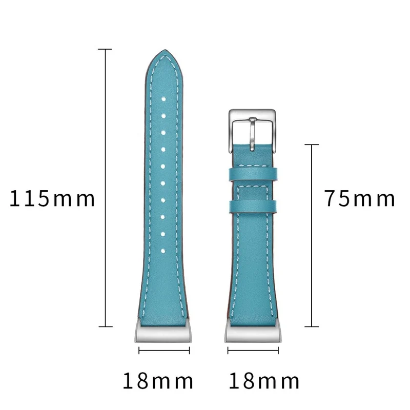 Sehr cool Fitbit Charge 3 Echtes Leder armband