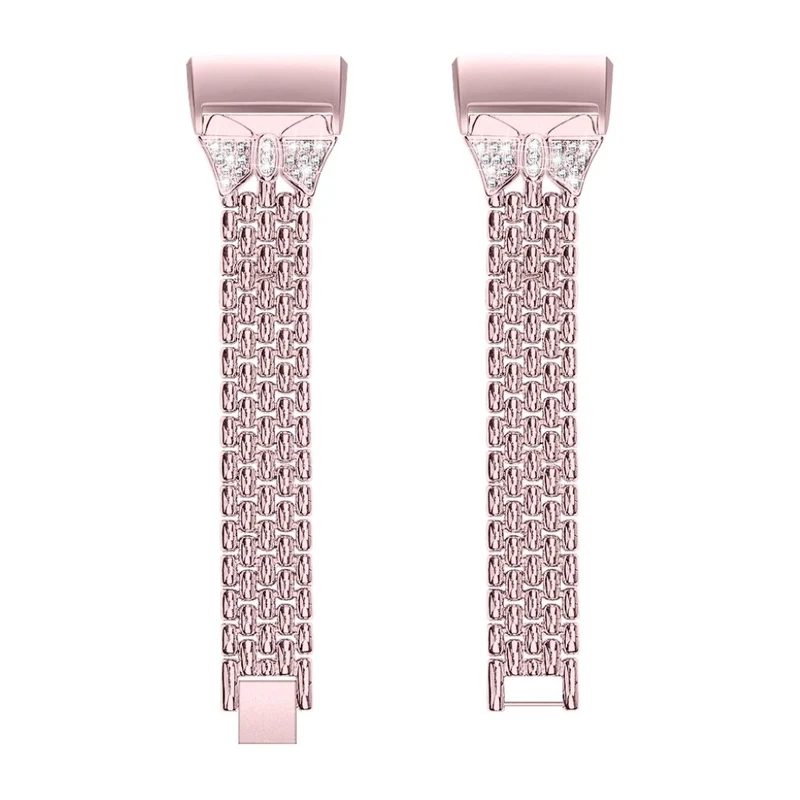 Mega angenehm Fitbit Charge 3 Metall und Strass armband