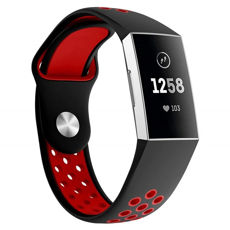 Super stylisch Fitbit Charge 3 Silikon / TPU armband