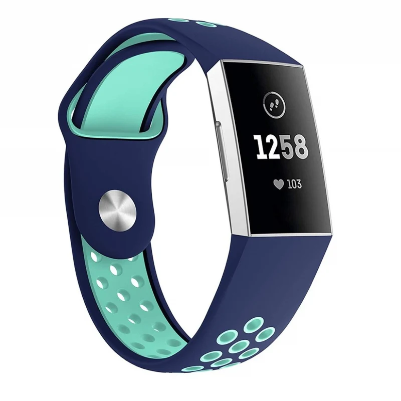 Super stylisch Fitbit Charge 3 Silikon / TPU armband