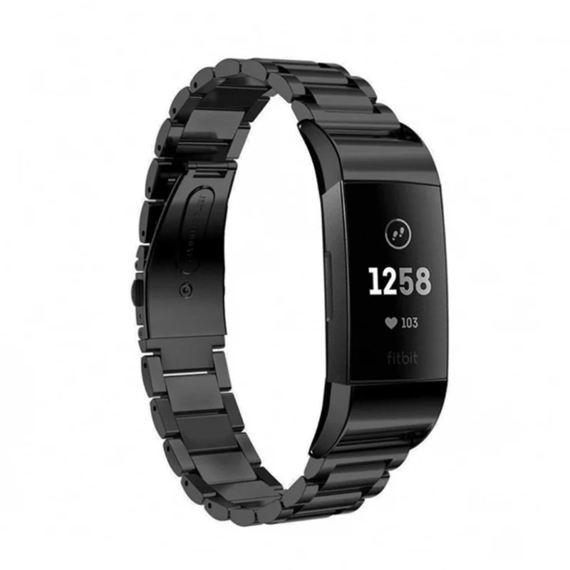 Unglaublich cool Fitbit Charge 3 Metall armband