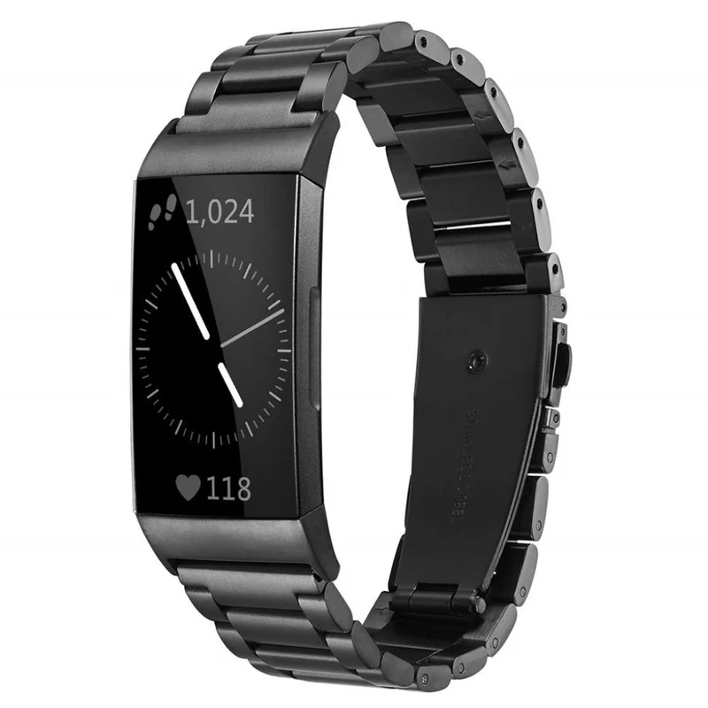 Unglaublich cool Fitbit Charge 3 Metall armband