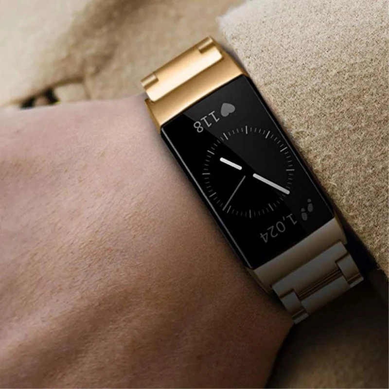 Unglaublich cool Fitbit Charge 3 Metall armband
