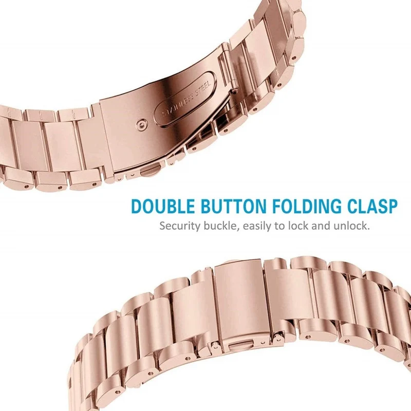 Unglaublich cool Fitbit Charge 3 Metall armband