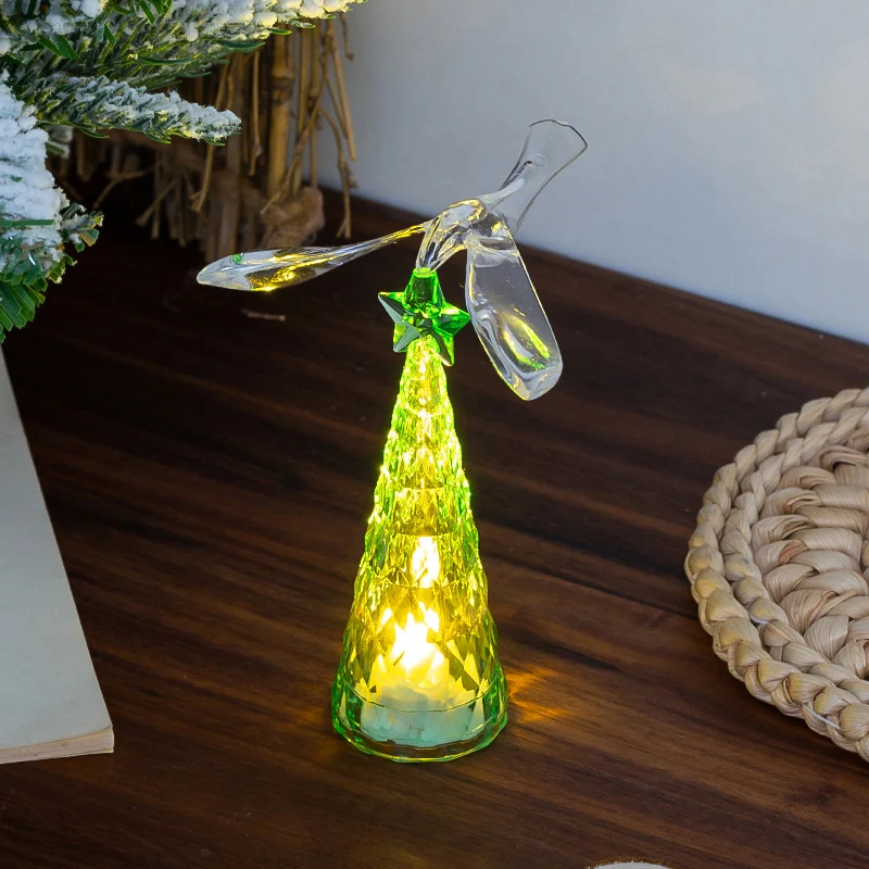 Kristall Weihnachtsbaum Figur