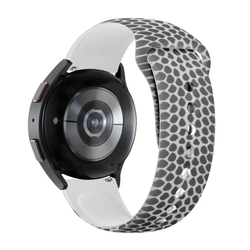 Bandz universeel 20mm Silikonarmband 'Snake'