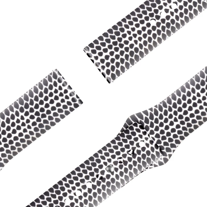 Bandz universeel 20mm Silikonarmband 'Snake'