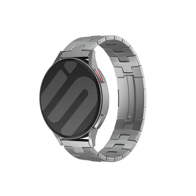 ICE Fit RT 3.0 - 40mm Gebürstetes Titanarmband (Flache Schließe) (Silber)