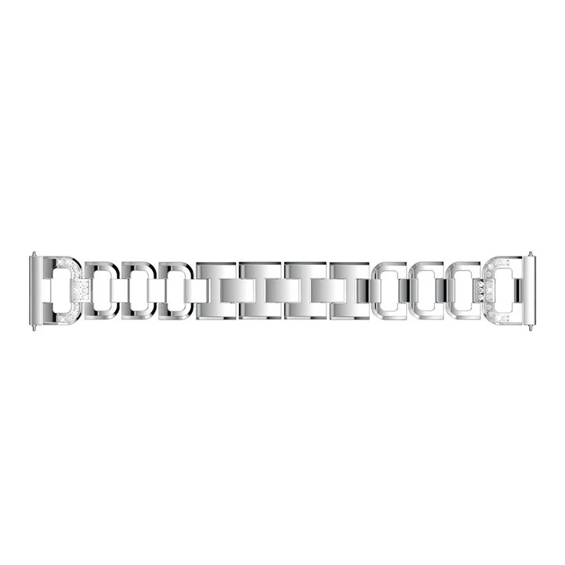 Großartig Fitbit Versa Metall und Strass armband