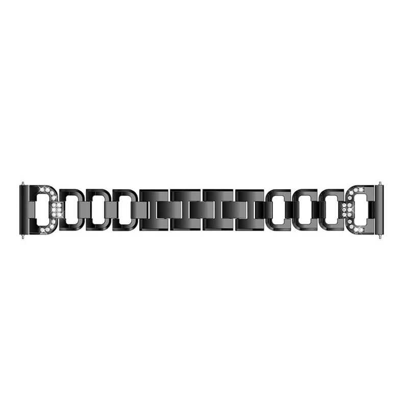 Großartig Fitbit Versa Metall und Strass armband