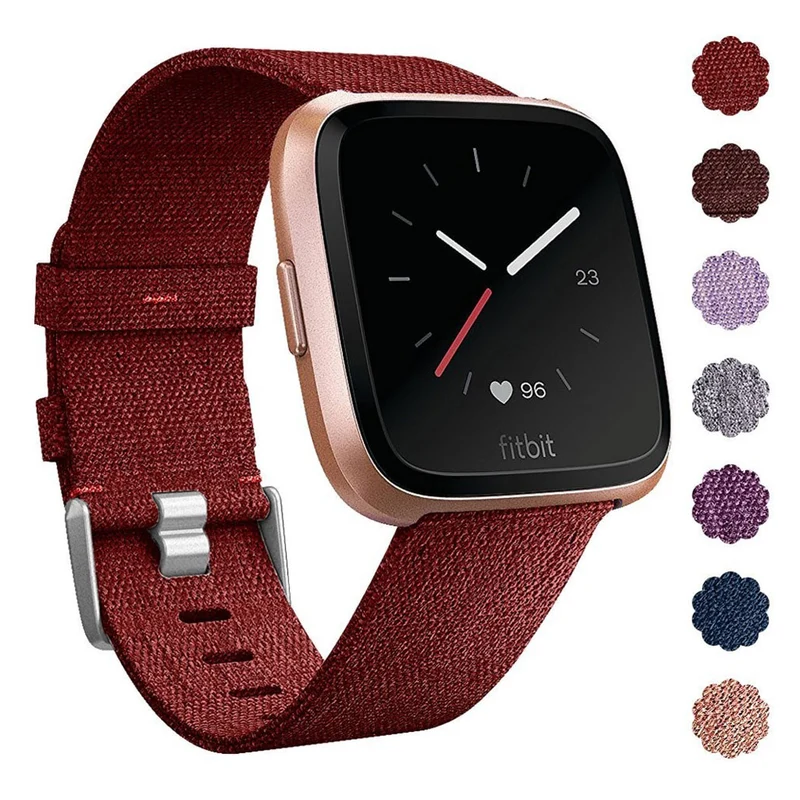 Sehr elegant Fitbit Versa Textil / Nylon armband
