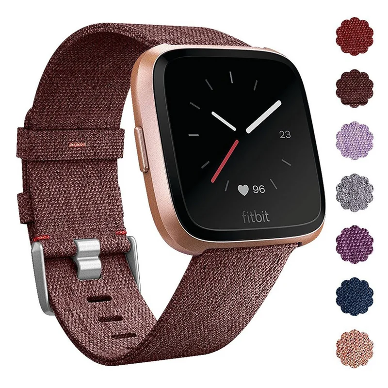 Sehr elegant Fitbit Versa Textil / Nylon armband