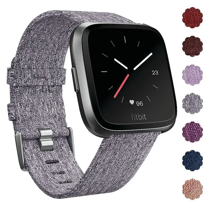 Sehr elegant Fitbit Versa Textil / Nylon armband