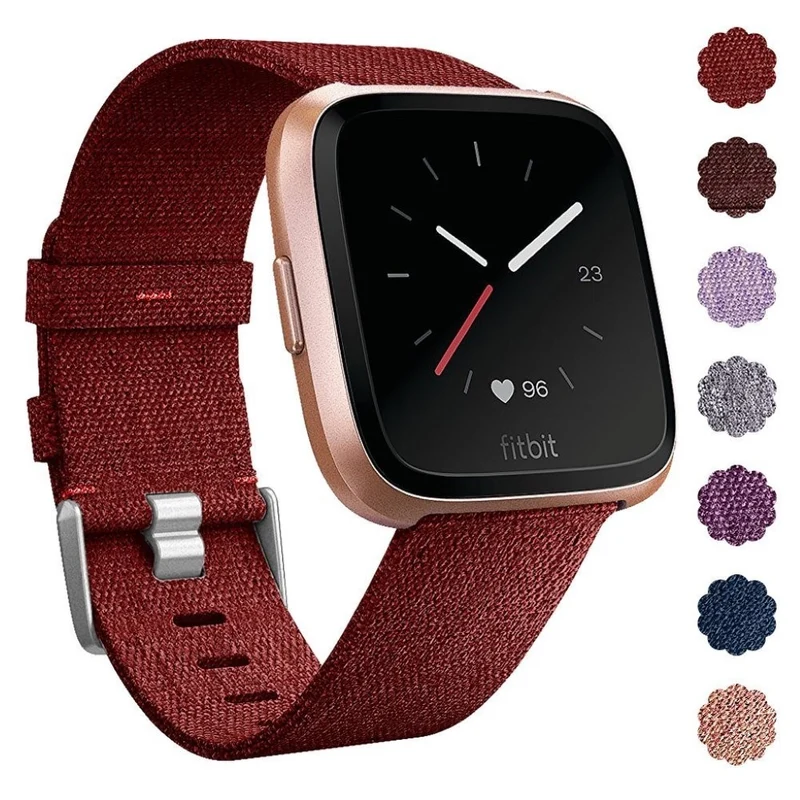 Sehr elegant Fitbit Versa Textil / Nylon armband