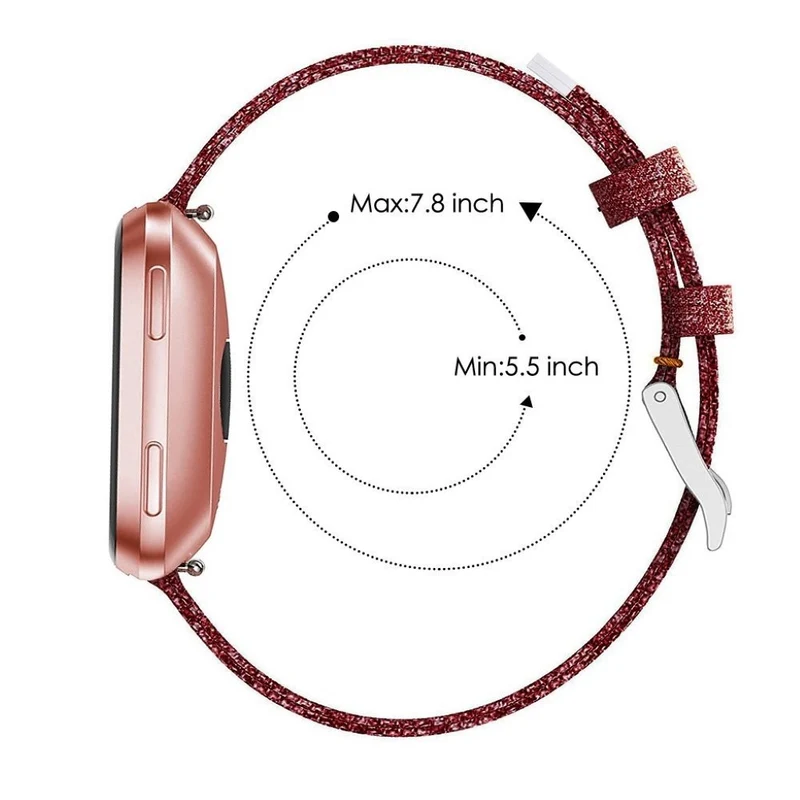 Sehr elegant Fitbit Versa Textil / Nylon armband