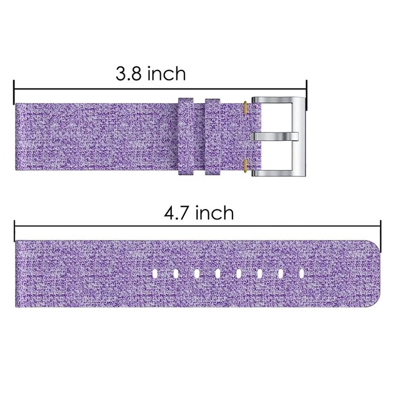 Sehr elegant Fitbit Versa Textil / Nylon armband