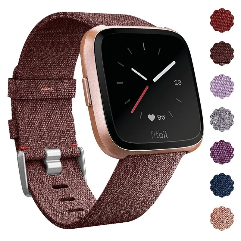 Sehr elegant Fitbit Versa Textil / Nylon armband