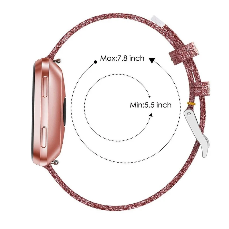 Sehr elegant Fitbit Versa Textil / Nylon armband
