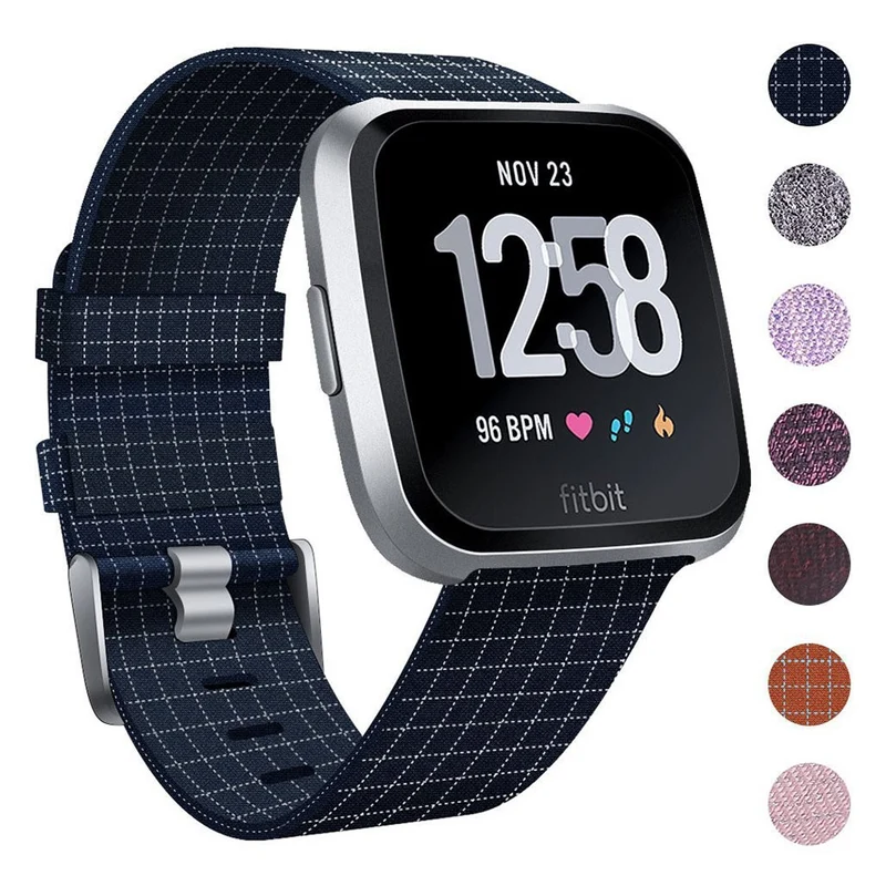 Sehr elegant Fitbit Versa Textil / Nylon armband